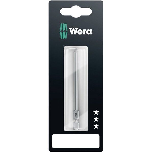 Wera Werkzeuge GmbH ポジドライバービット サイズPZ1X89 パック入 073523 1本