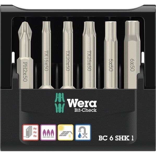 Wera Werkzeuge GmbH ビットセット  6点 073631 1セット...