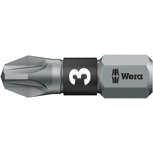 Wera Werkzeuge GmbH ポジドライブドライバービット サイズPZ3x25mm 056724 1個