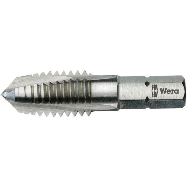 Wera Werkzeuge GmbH HSSシリーズ 六角軸タップ サイズM3x0.5/33mm 104666 1個...