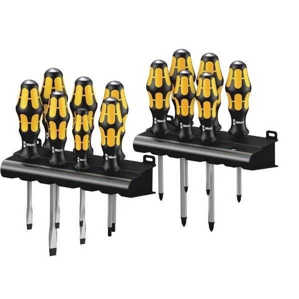 Wera Werkzeuge GmbH 貫通クラフトフォームドライバーセット 13本組 133285 1セット...