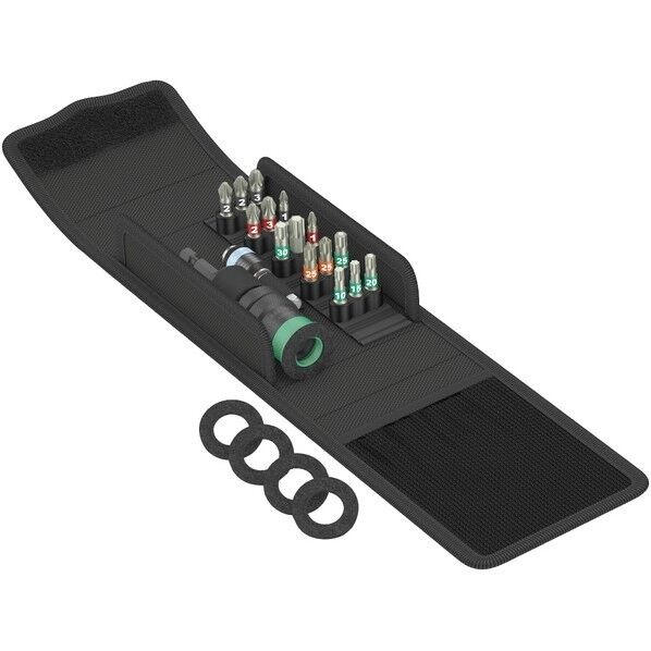 Wera Werkzeuge GmbH パティオ建築用工具セットT1 17点 134021 1セット...