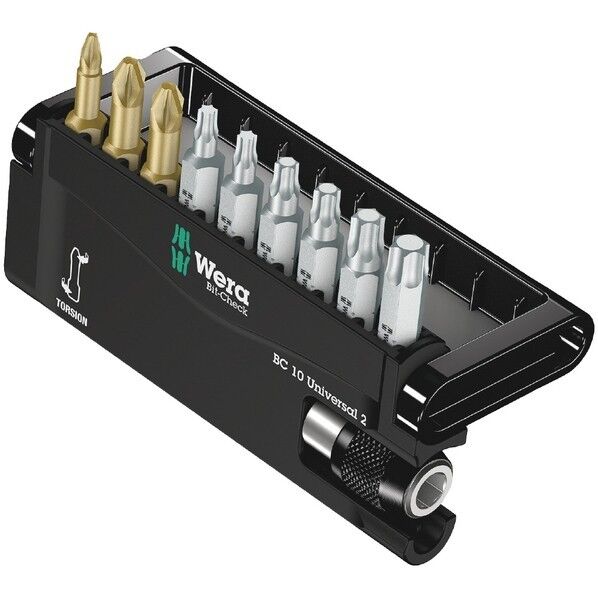 Wera Werkzeuge GmbH ビットセット(PZ/TX) #2 10点 134200 1セット...