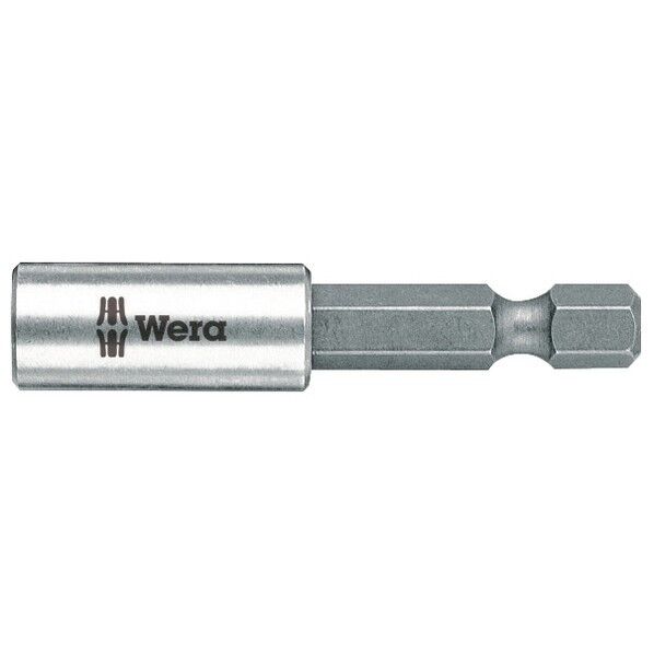 Wera Werkzeuge GmbH 差込角1/4インチ 六角汎用ステンレスビットホルダー 全長50mm 134480 1本...