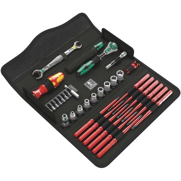 Wera Werkzeuge GmbH クラフトフォームコンパクト 補修工事用メンテナンスセット 35点 135870 1セット...