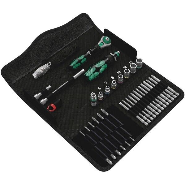 Wera Werkzeuge GmbH クラフトフォームコンパクト メンテナンスセット M1 39点 135928 1セット...