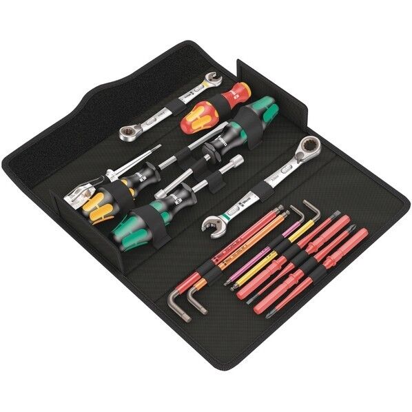 Wera Werkzeuge GmbH クラフトフォームコンパクト配管用メンテナンスセット 15点 136026 1セット...