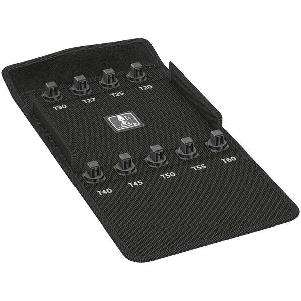 Wera Werkzeuge GmbH 9406 対応サイズ1/2インチ ビットソケットTX用収納ケース サイズ212×153×35mm 136455 1個...