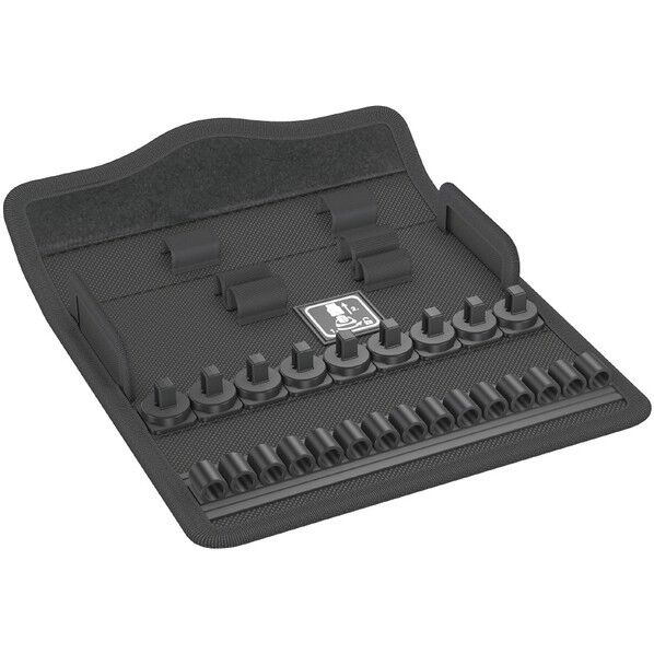 Wera Werkzeuge GmbH 9418 対応サイズ1/4インチ ソケット&ビット収納ケース サイズ180×88×46mm 136467 1個...