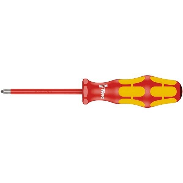 Wera Werkzeuge GmbH 絶縁クラフトフォームドライバー(PZ) サイズPZ1x80mm 006162 1本...