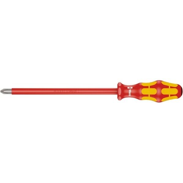 Wera Werkzeuge GmbH 絶縁ポジドライブドライバー 先端サイズ#4 全長200mm 006168 1本...