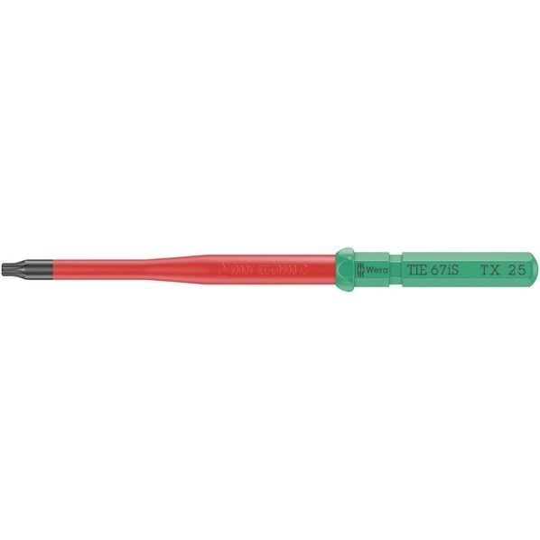 Wera Werkzeuge GmbH 絶縁先細トルクスドライバービット 先端サイズTX25x157mm 006542 1本...
