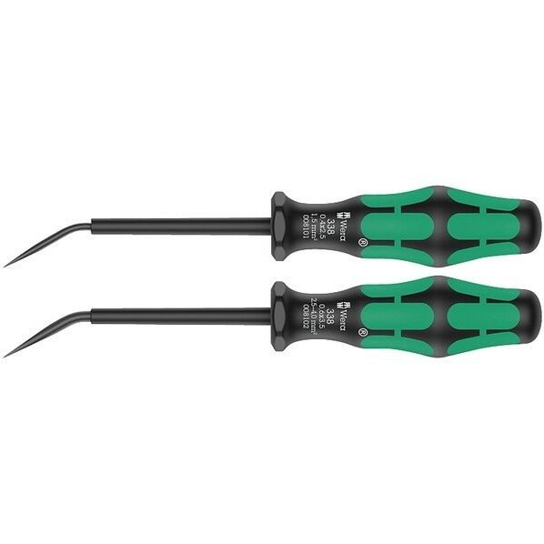 Wera Werkzeuge GmbH 端子ブロック用引き抜きハンドル 2本組 刃先サイズ0.4×2.5/0.6×3.5mm 008100 1セット...