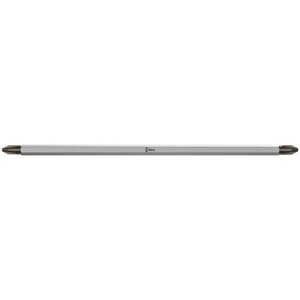 Wera Werkzeuge GmbH ポジドライバービット・両頭 サイズ#2 全長175mm 002933 1個...