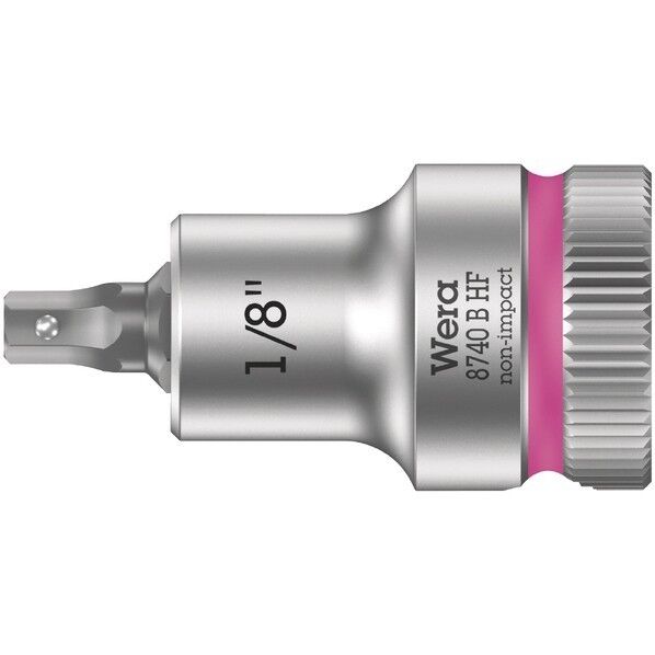 差込角3/8SQ ヘックスプラスビットソケット 先端サイズ1/8インチ 全長35mm