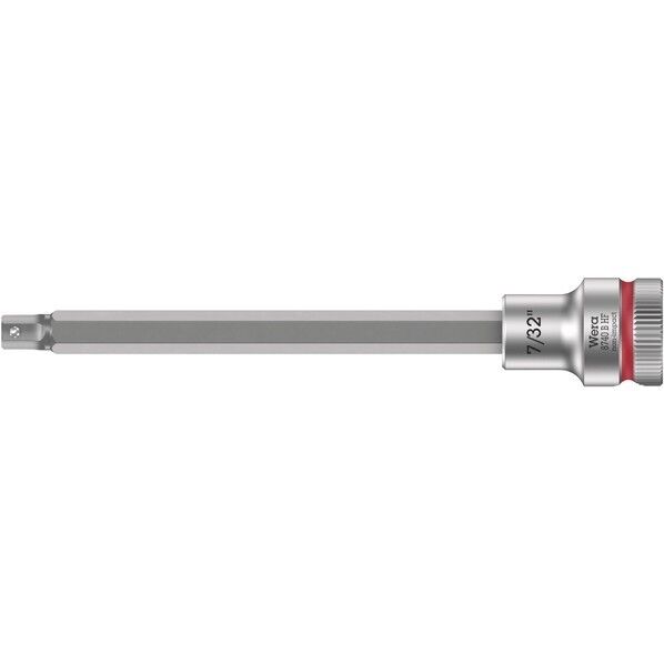Wera Werkzeuge GmbH 差込角3/8SQ ヘックスプラスビットソケット 先端サイズ7/32インチ 全長107mm 003088 1個...