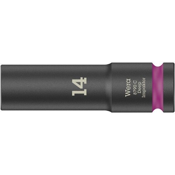 差込角1/2SQ ディープインパクトソケット ヘックス サイズ14mm