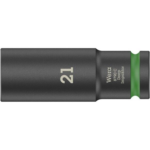 差込角1/2SQ ディープインパクトソケット ヘックス サイズ21mm
