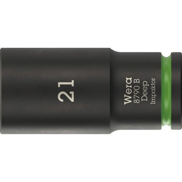 差込角3/8DR ZYKLOP ディープインパクトソケットサイズ21mm