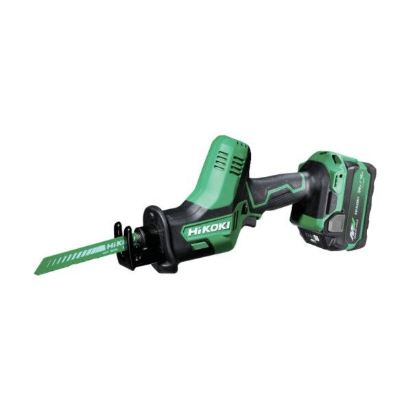 HiKOKI(ハイコーキ) 18V 充電式 セーバソー フルセット(電池1個) アグレッシブグリーン CR18DA (XPZ) 1台...