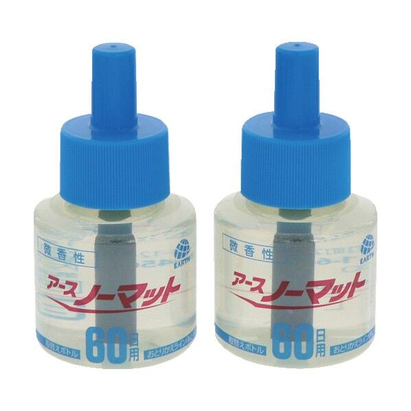アース ノーマット 取替えボトル60日用微香性 2本入 120212 2本