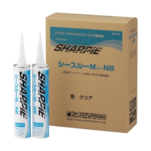 シーリング剤 シャーピー シースルーM タイプNB クリア 320ml