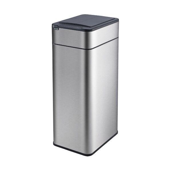 センサー搭載全自動左右開閉式ゴミ箱40L