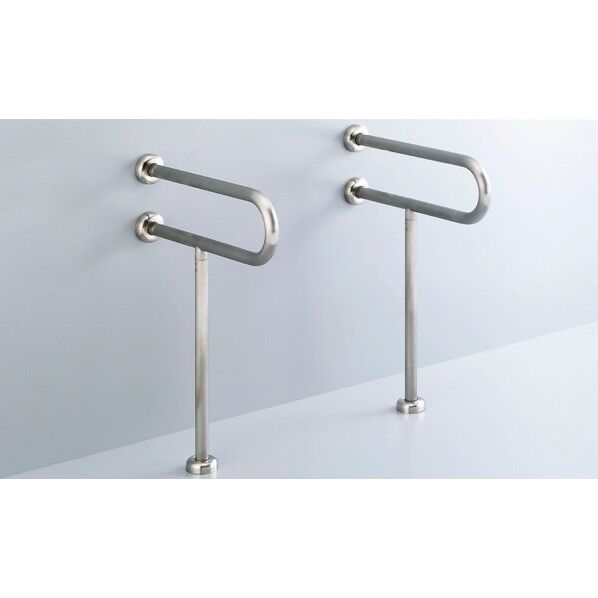 洗面器用手すり(壁床固定式)