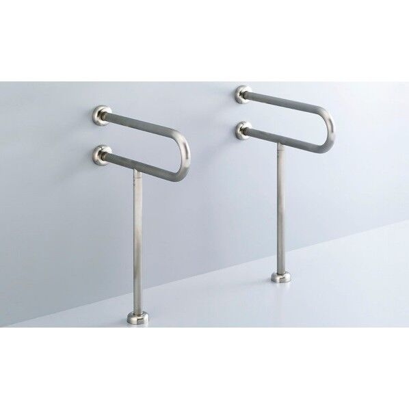 洗面器用手すり(壁床固定式)