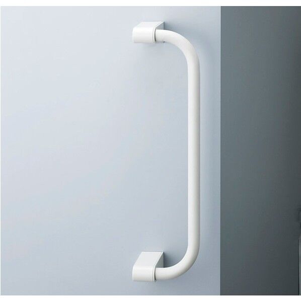 アクセサリーバー(オフセットタイプ) ディンプルタイプ 168×140×657mm(φ30) ホワイト NKF-551(600)/WA 1点...