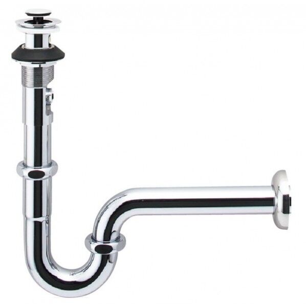 ポップアップ式排水金具(ワイヤータイプ) 壁排水Pトラップ