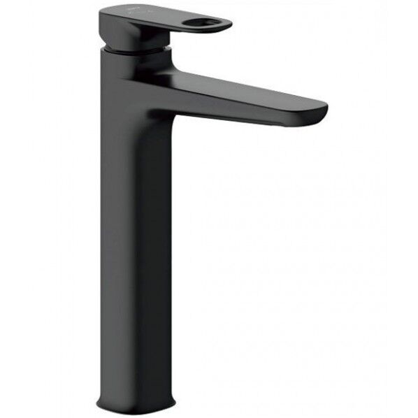 デュアラ(エコハンドル) シングルレバー混合水栓 排水栓なし ベッセル用ロングタイプ 泡沫式