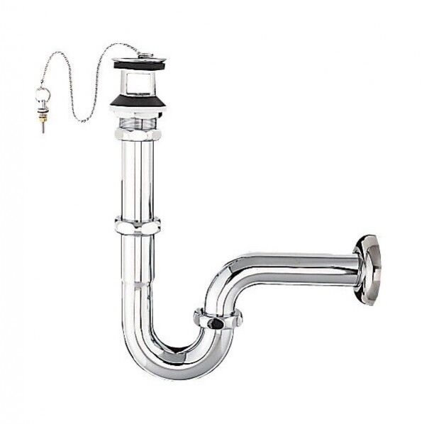 排水金具(呼び径32mm) ゴム栓式床排水Sトラップ LF-4SAL 1点...