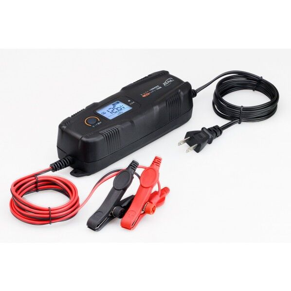 オートバイ・小型乗用車用 こまめバッテリー充電器