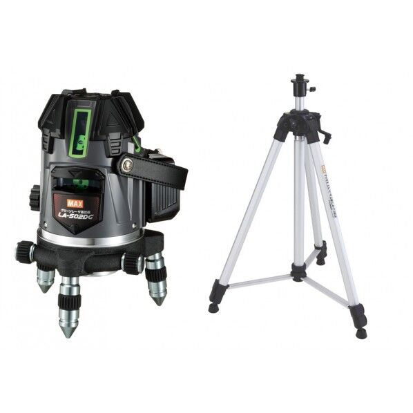  レーザ墨出器（本体＋三脚） LA-502DG-Tセット 1点...