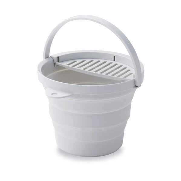 折畳めるバケツ 8L トレー付 GL