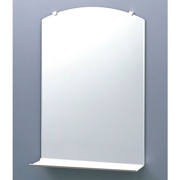 化粧棚付化粧鏡(防錆) 上部アーチ形 350×110×503 KF-3550ABR 1点...