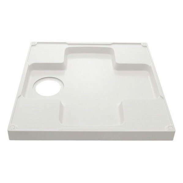 洗濯機パン 640×640×55mm ホワイト PF-6464AC/FW1-BL 1点