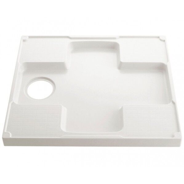 洗濯機パン 740×640×55mm ホワイト PF-7464AC/FW1-BL 1点
