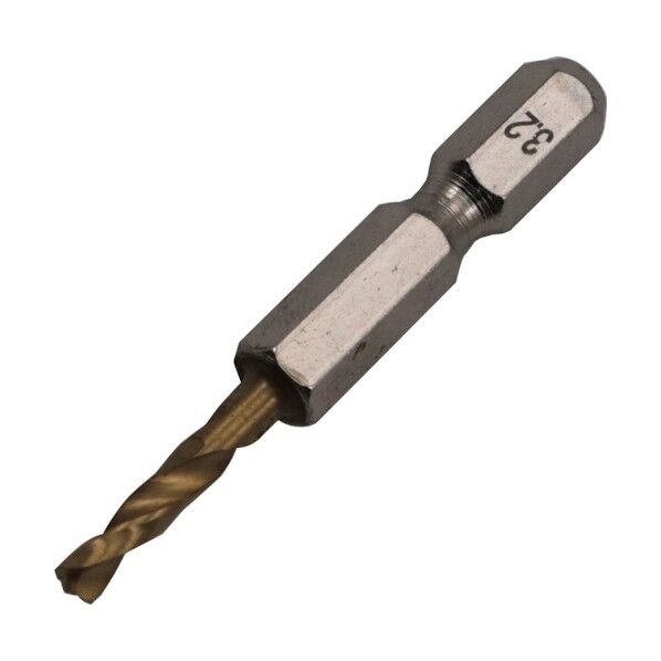 リリーフ ＃26844 2本組 六角軸ショートトﾞリル 3.2mm 3.2mm 1組