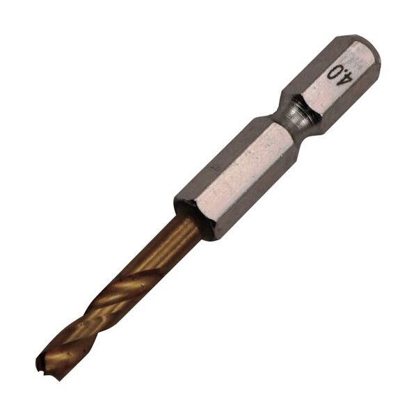 イチネンアクセス（ツール） ＃26846 2本組 六角軸ショートトﾞリル 4.0mm 4.0mm 1組