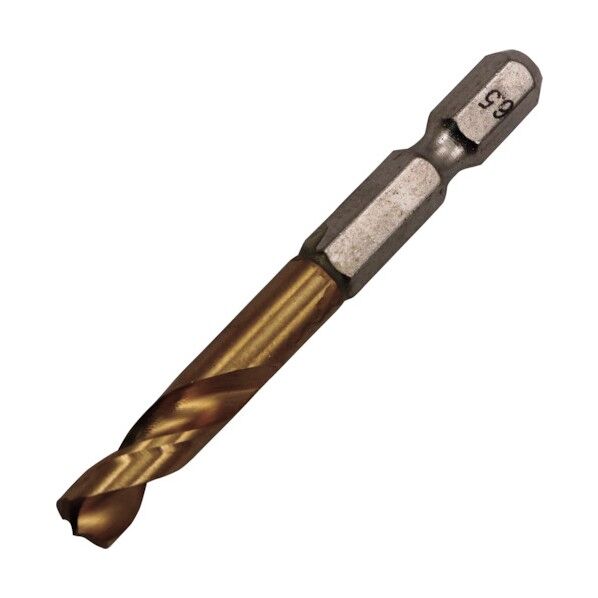 リリーフ ＃26852 2本組 六角軸ショートトﾞリル 6.5mm 6.5mm 1組