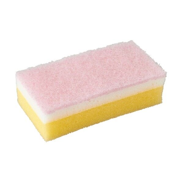 スコッチ・ブライト泡立チユタカスポンジ 9g ピンク WS-77KP