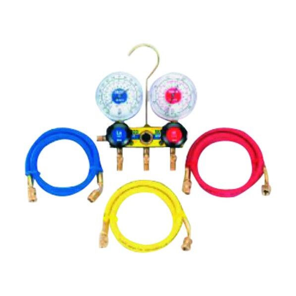 サイトグラス付ゲージマニホールドキット(R22、R12、R502) TA120AH-2 1点