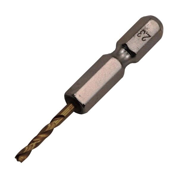 リリーフ ＃26841 2本組 六角軸ショートトﾞリル 2.3mm 2.3mm 1組