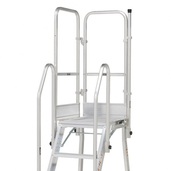 作業台オプション 階段両手すり天場二方