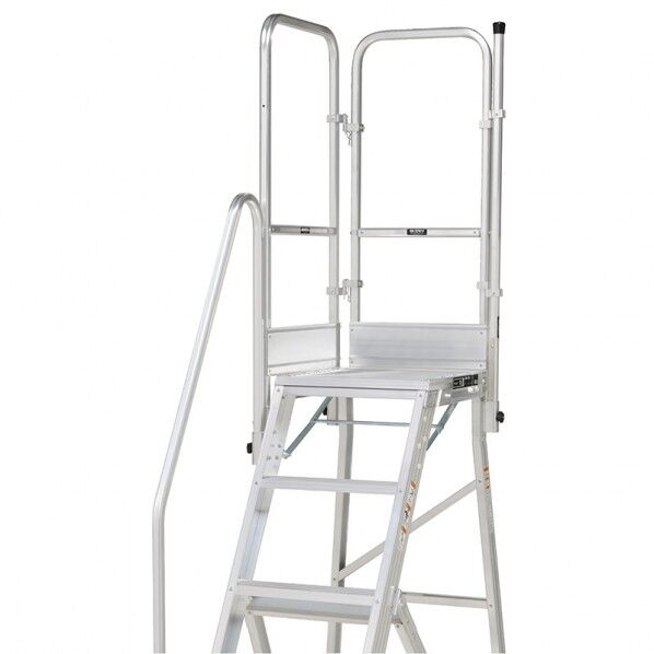 作業台オプション 階段片手すり天場二方