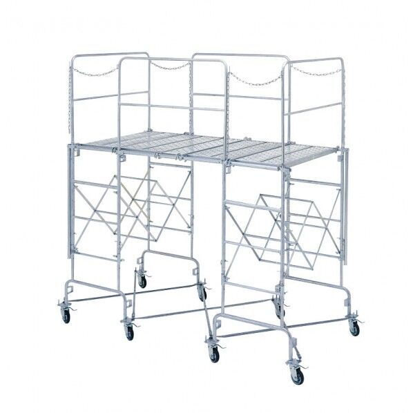 折りたたみ式伸縮足場 フジステージ