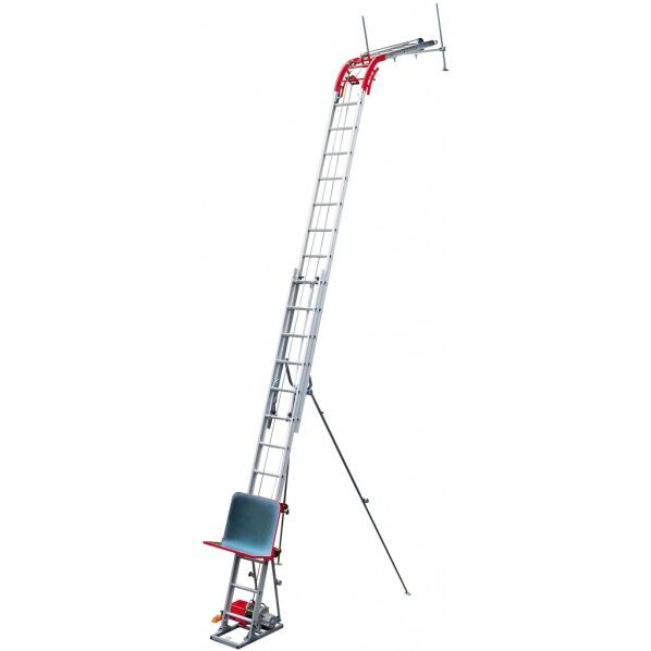 二連式万能荷揚げ機 スライドタワー