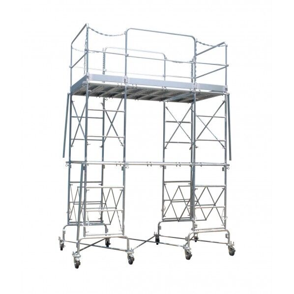 折りたたみ式伸縮足場 フジステージ